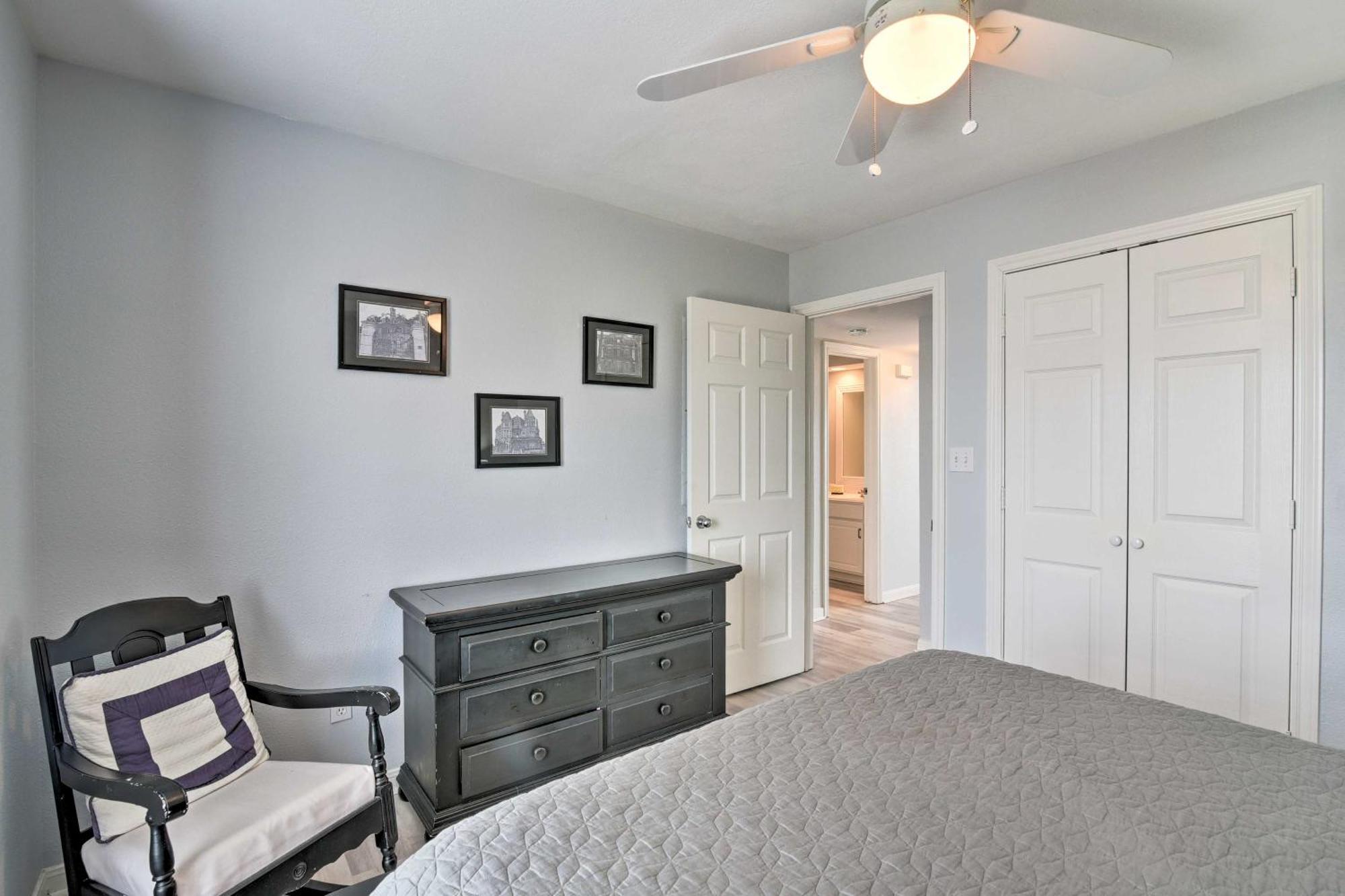 Oceanfront Galveston Home - Walk To Beach! מראה חיצוני תמונה