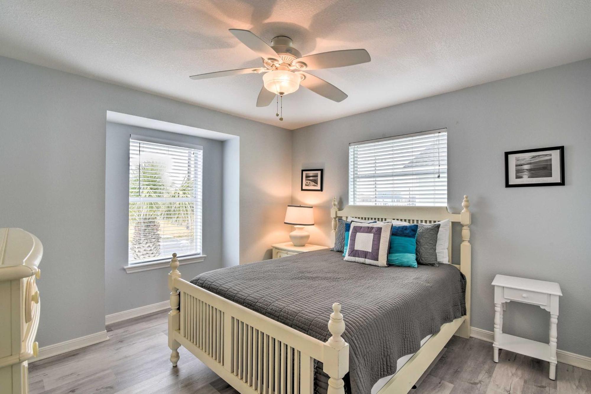 Oceanfront Galveston Home - Walk To Beach! מראה חיצוני תמונה